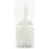 Pearl Detail Handbag, Ivory - Bags - 3