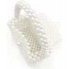 Pearl Detail Handbag, Ivory - Bags - 6