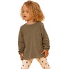 Pimpi long Sleeve Sweatshirt, Sage - Sweatshirts - 2