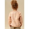 Noé Round Neck Sweatshirt, Pink Stripes - Sweatshirts - 2