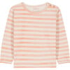 Noé Round Neck Sweatshirt, Pink Stripes - Sweatshirts - 3