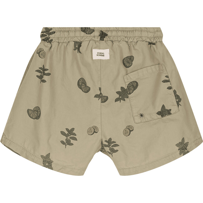 Chico Printed Swim Shorts, Sage Fresh - Swim Trunks - 2