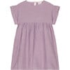 Cousine Ruffle Sleeve Dress, Violet Stripes - Dresses - 6