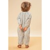 Big Papi long Sleeve Jumpsuit, Green Stripes - Jumpsuits - 3