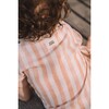 Baby's Kimono Wrap Romper, Pink Stripes - Rompers - 4