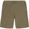 Basile Terry Bermuda Shorts, Sage - Shorts - 1 - thumbnail