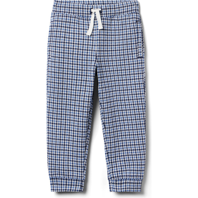 The Houndstooth Elastic Drawstring Waist Jacquard Jogger, Merchant Marine