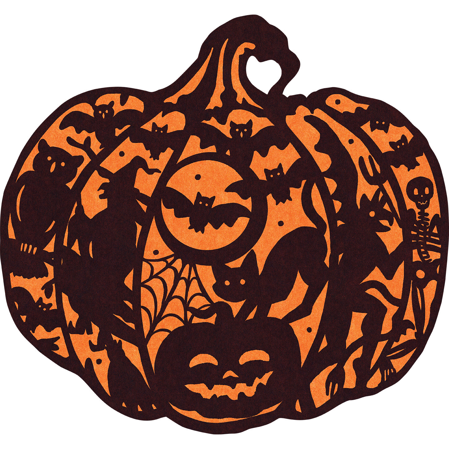Wicked Jack-O-Lantern Placemat, Set of 12 - Paper Goods - 1