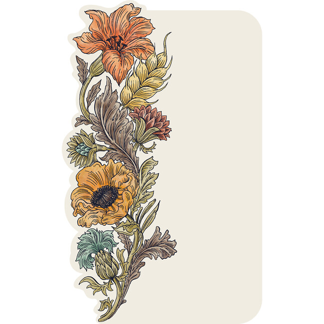 Autumn Acanthus Table Card, Set of 12