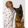 The Organic Long Sleeve Pajama Set, Dog Days - Pajamas - 2