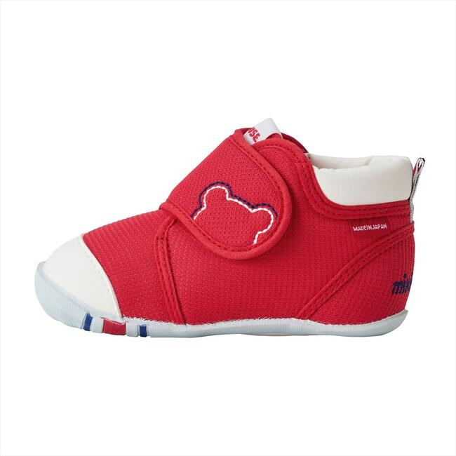 My First Walker Shoes - Classic, Red - Sneakers - 4