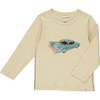 Cherokee Classic Car Print Raglan Sleeve Tee, Beige - T-Shirts - 1 - thumbnail