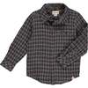 Atwood Woven Plaid Long Sleeve Shirt, Brown & Multicolors - Shirts - 1 - thumbnail