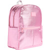 Kane Double Pocket Backpack, Pink/Silver - Backpacks - 2