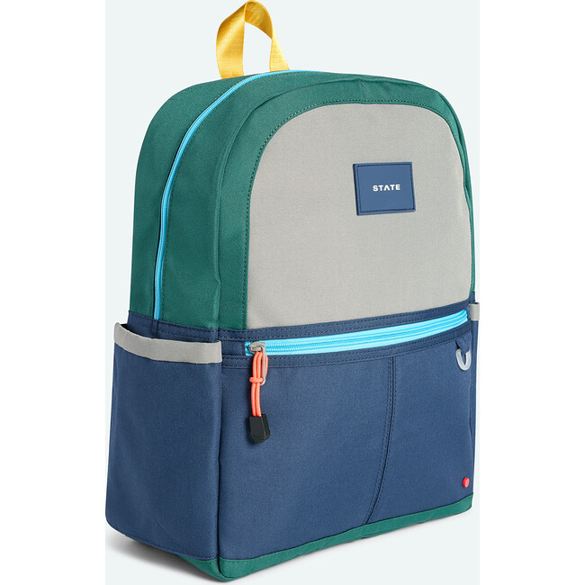 Kane Backpack, Green/Navy - Backpacks - 3
