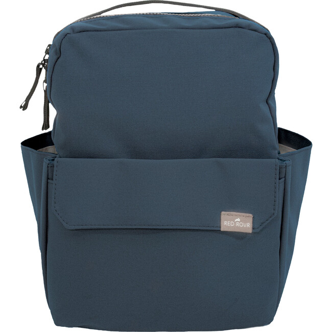 Mini Roo Magnetic Closure 13-Inch Laptop Backpack, Navy