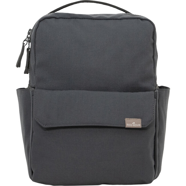 Mini Roo Magnetic Closure 13-Inch Laptop Backpack, Charcoal