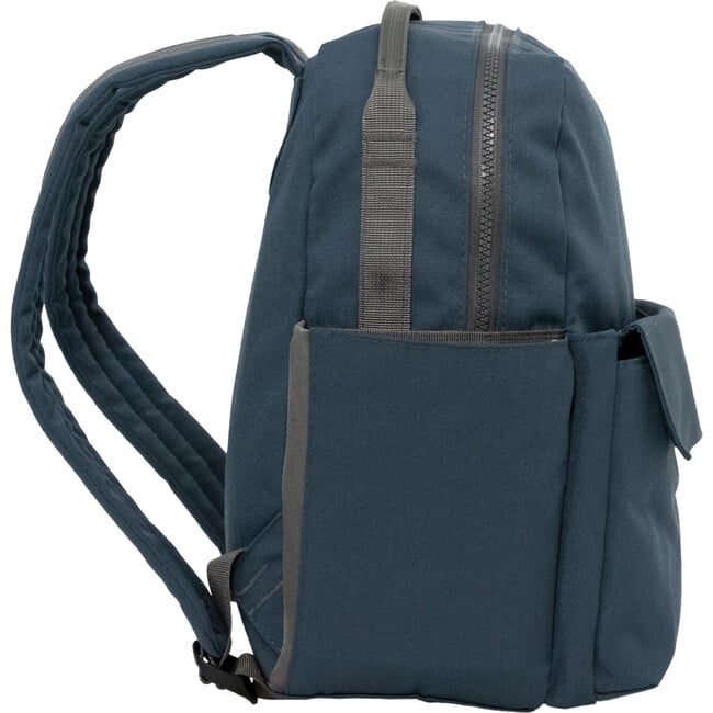 Mini Roo Magnetic Closure 13-Inch Laptop Backpack, Navy - Bags - 3