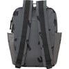 Mini Roo Magnetic Closure 13-Inch Laptop Backpack, Charcoal Doodle - Bags - 4