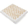 XL Cotton Muslin Throw-Size Quilt Blanket 60X72, Adobe Checker - Quilts - 4