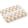 Baby Print Cotton Muslin Multi-Layered Quilt Blanket 30X40, Adobe Checker - Quilts - 2