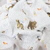 Baby Print Cotton Muslin Multi-Layered Quilt Blanket 30X40, Party Animals - Quilts - 3