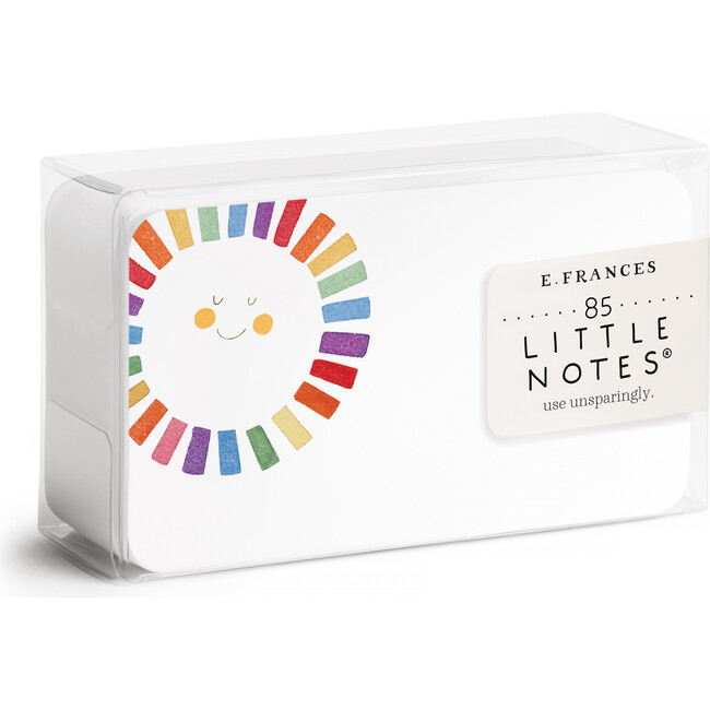 Set of 85 Little Notes, Rainbow Sun