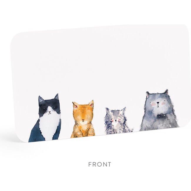 Set of 85 Little Notes, Cat's Meow