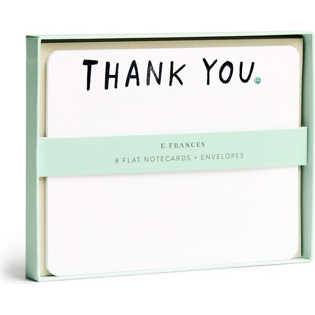 Set of 8 Flat Notecards, Thank You - Paper Goods - 3