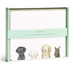 Set of 8 Flat Notecards, Dog Days - Paper Goods - 3