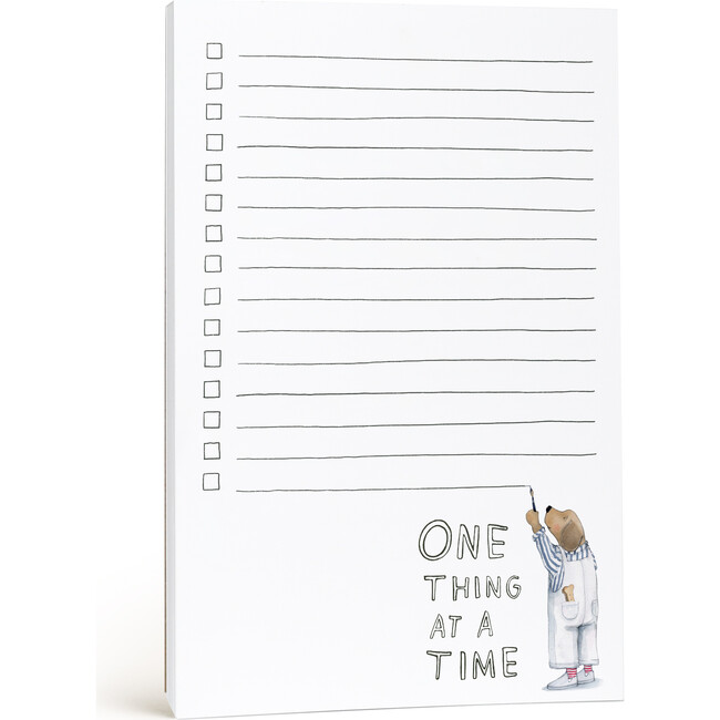 One Thing At A Time Notepad