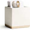 Ceramic Little Note Holder, White - Paper Goods - 1 - thumbnail