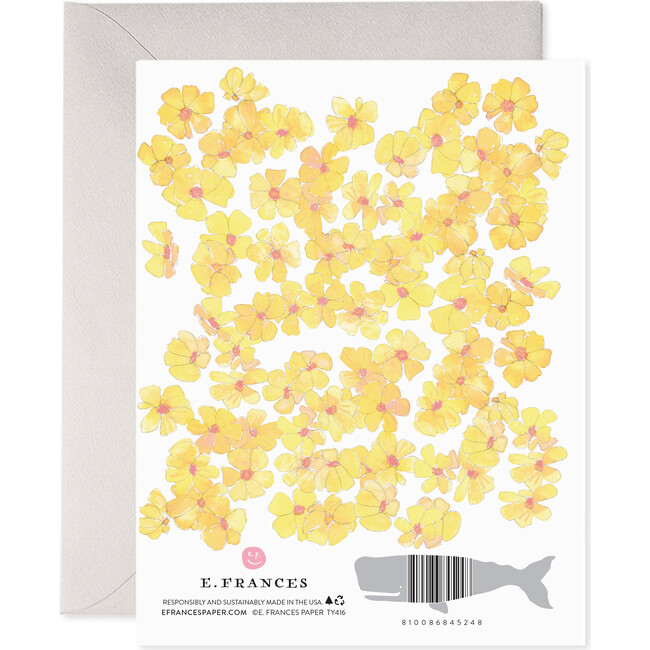 Boxed Set of 6 Yellow Flowers - Paper Goods - 3