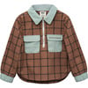 Plaid Shirt, Cocoa Brown - Shirts - 1 - thumbnail