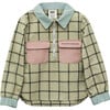 Plaid Shirt, Misty Green - Shirts - 1 - thumbnail