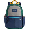 Kane Mini Backpack, Green/Navy - Backpacks - 1 - thumbnail