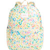 Kane Double Pocket Large Backpack, Painterly Animal - Backpacks - 1 - thumbnail
