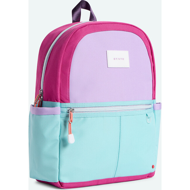 Kane Backpack, Magenta/Mint - Backpacks - 2