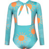 Baby's Sun Solecito Long Sleeve One-Piece Swimsuit, Blue - One Pieces - 3