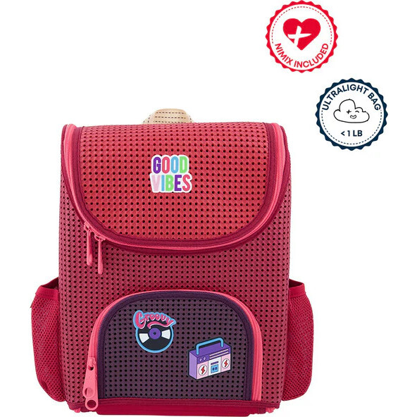 Student Backpack, Multi Rose & Nimix Good Vibes Set of 3