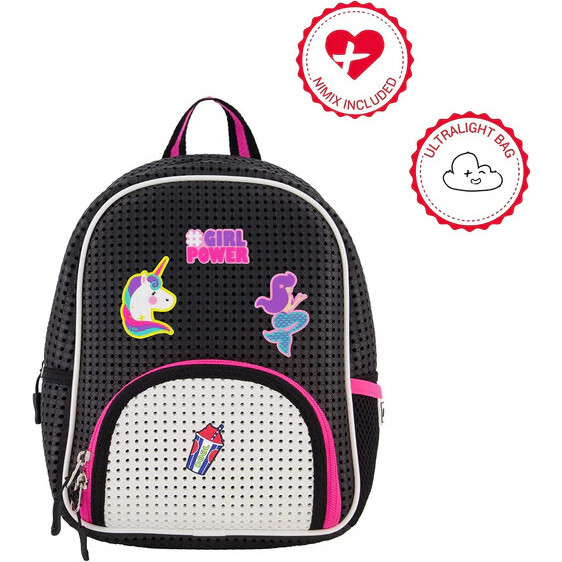 Little Starter Backpack, Neon Pink & Nimix Fairy Set of 3 - Backpacks - 1
