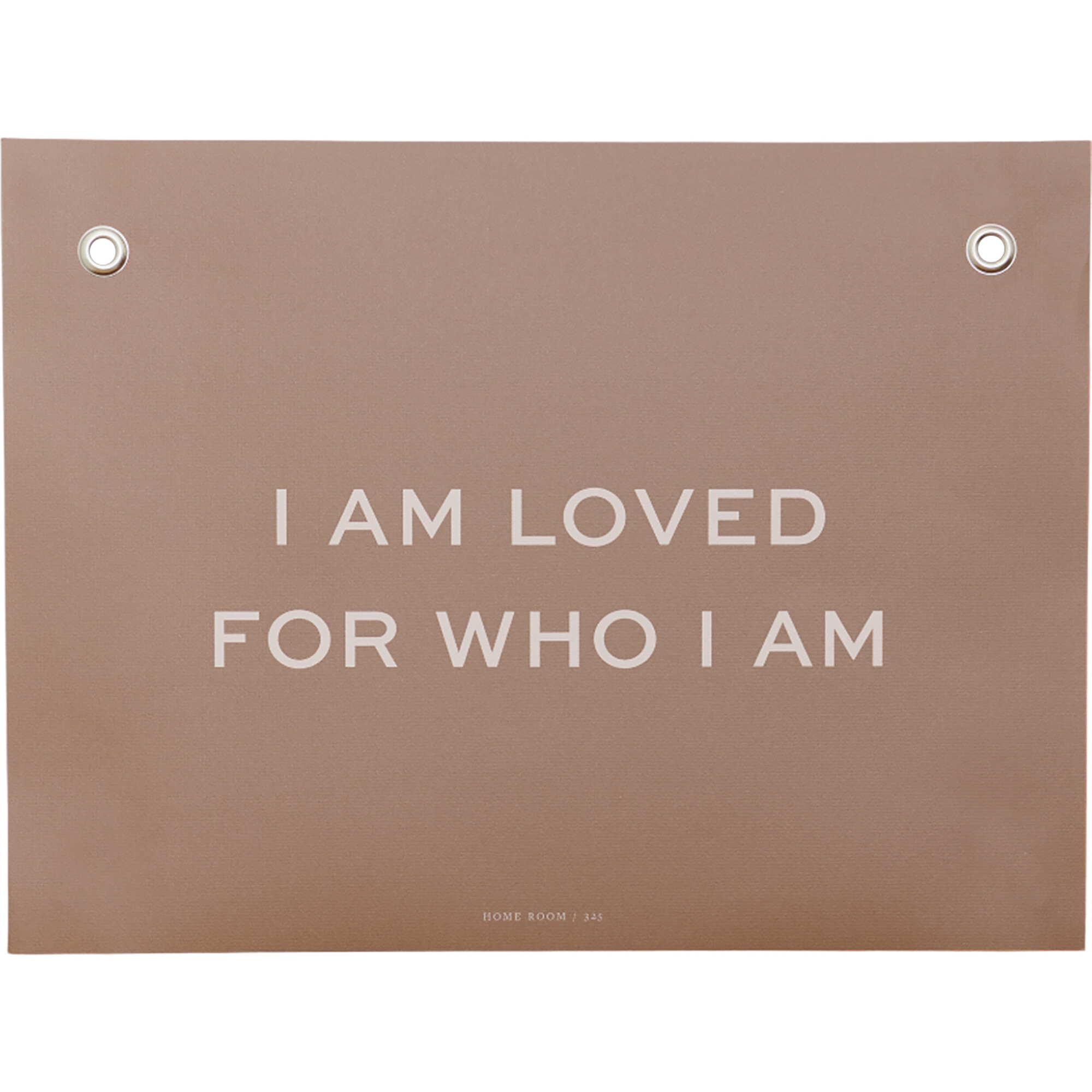 Life Lesson: I Am Loved Affirmation Print, Orange - Wall Décor - 1