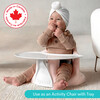 Upseat Baby Floor and Booster Seat, Pink - Booster Seats - 2