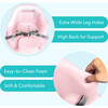 Upseat Baby Floor and Booster Seat, Pink - Booster Seats - 7
