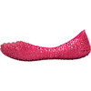 Kids Mini Campana Interwoven Papel Shoes, Red - Flats - 3