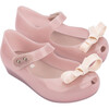 Baby Ultragirl Bow IV Ballet Flats, Beige - Flats - 1 - thumbnail