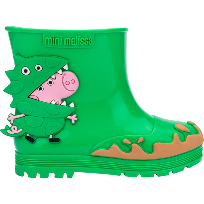 Baby Welly Peppa Pig Rain Boots Green Mini Melissa Shoes Booties Maisonette