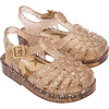 Baby Possession Shiny Elements Sandals, Beige - Sandals - 1 - thumbnail