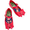 Baby Sweet Love & Snow White Ballerina Shoes, Red - Flats - 5