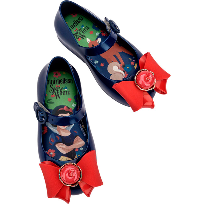 Baby Sweet Love & Snow White Ballerina Shoes, Blue - Flats - 5